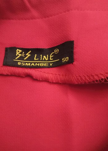 Kısa Kollu Fuşya Midi Elbise - Görsel 5