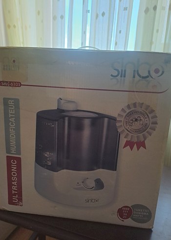 Sinbo Ultrasonik Nemlendirici Mavi-Gri ,soğuk buhar makinesi - Görsel 3