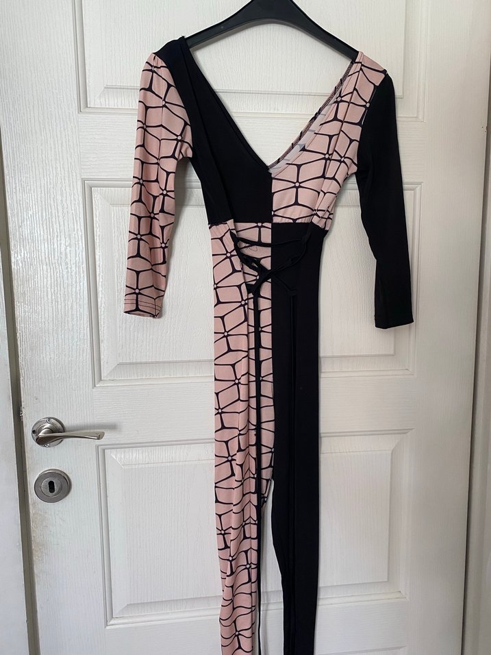 Vücudu saran tayt tulum - Görsel 5