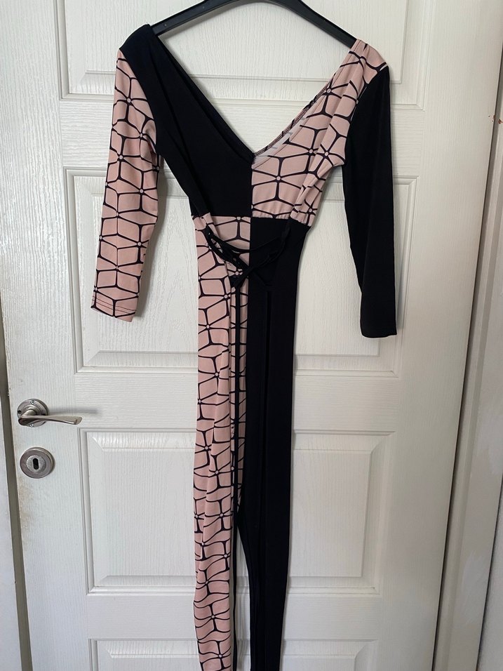 Vücudu saran tayt tulum - Görsel 3