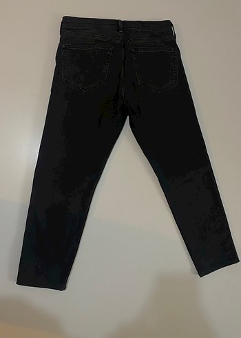 İpekyol leopar detaylı siyah jean - Görsel 4