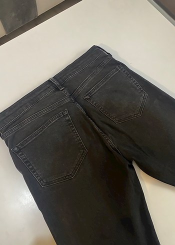 İpekyol leopar detaylı siyah jean - Görsel 5