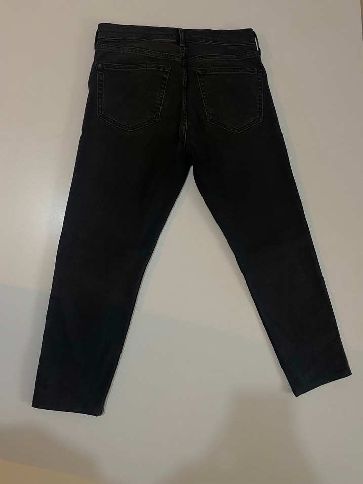 İpekyol leopar detaylı siyah jean - Görsel 4