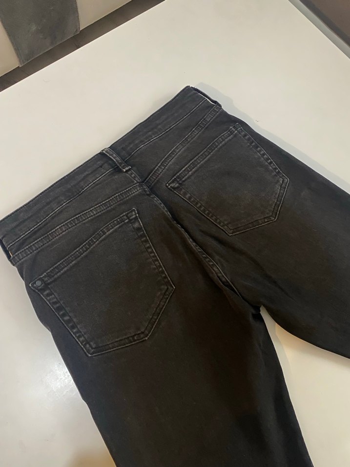 İpekyol leopar detaylı siyah jean - Görsel 5