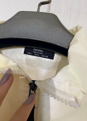 BERSHKA hologramlı sweatshirt - Görsel 5