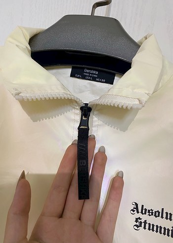 BERSHKA hologramlı sweatshirt - Görsel 4