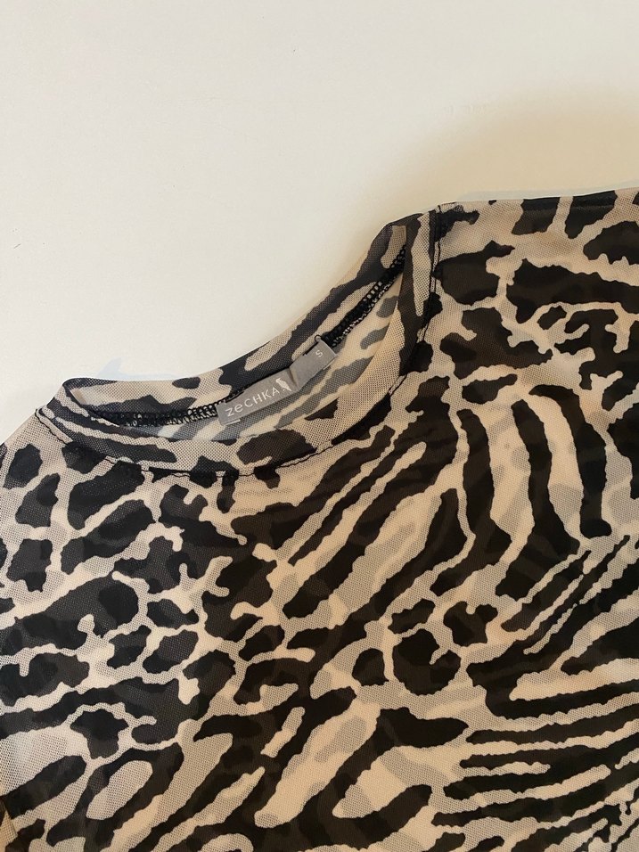 Zechka transparan bluz - Görsel 2