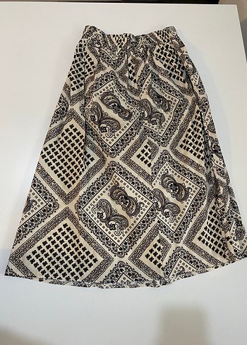 Desenli Uzun Etek - Görsel 3