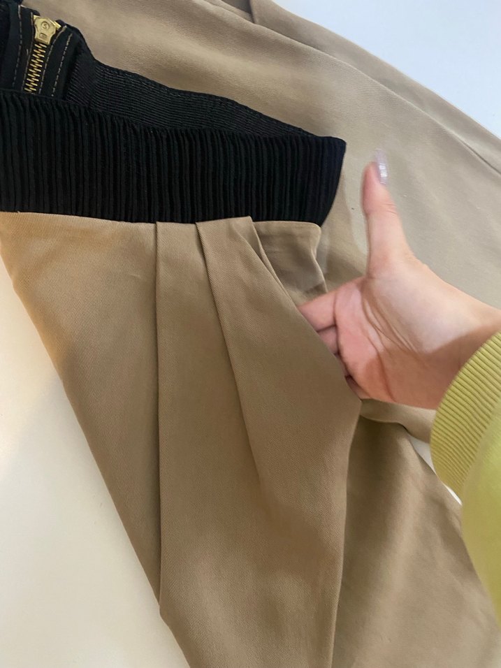 Beli Lastikli pantolon - Görsel 5