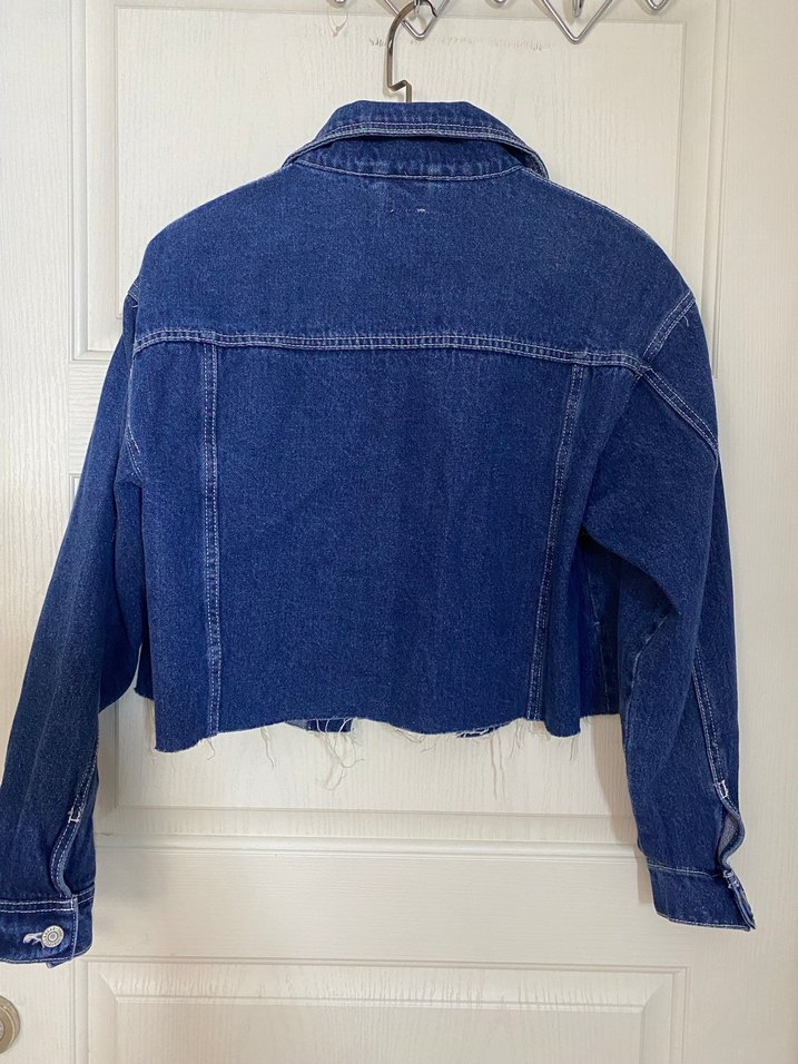 Pull and Bear Denim Ceket - Görsel 4