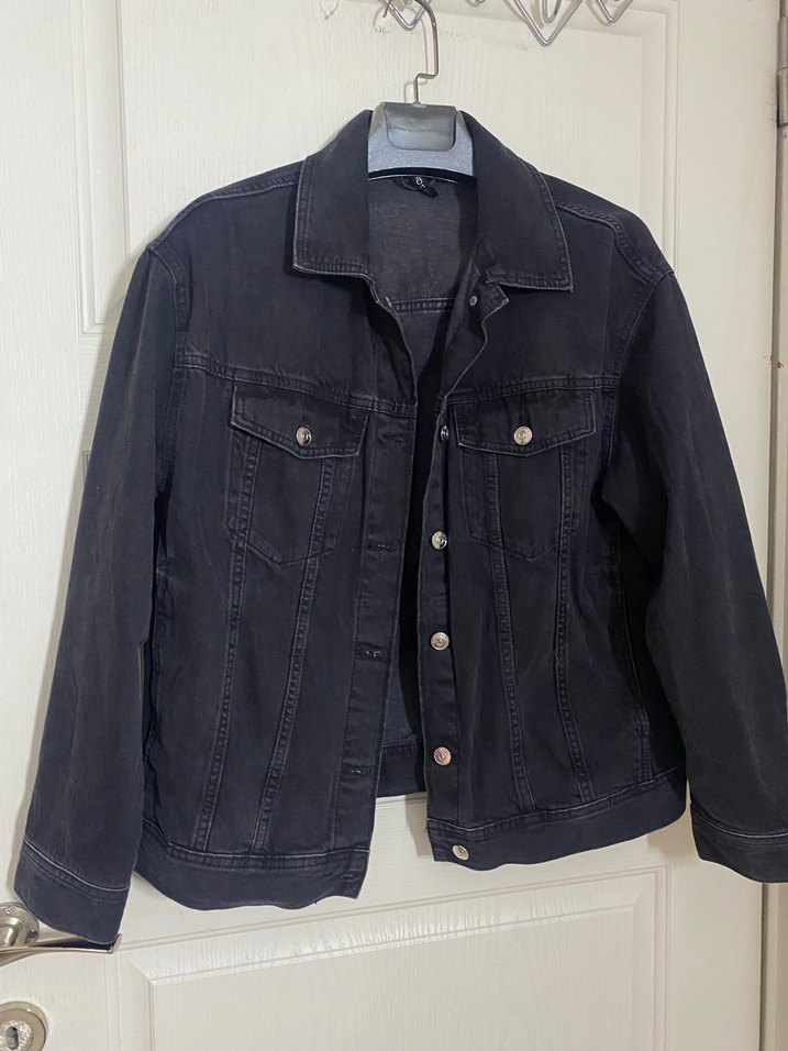 H&M Siyah kot ceket - Görsel 2