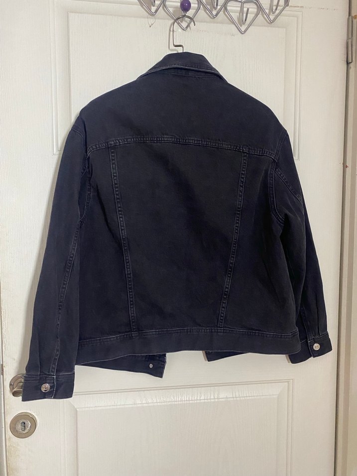 H&M Siyah kot ceket - Görsel 3