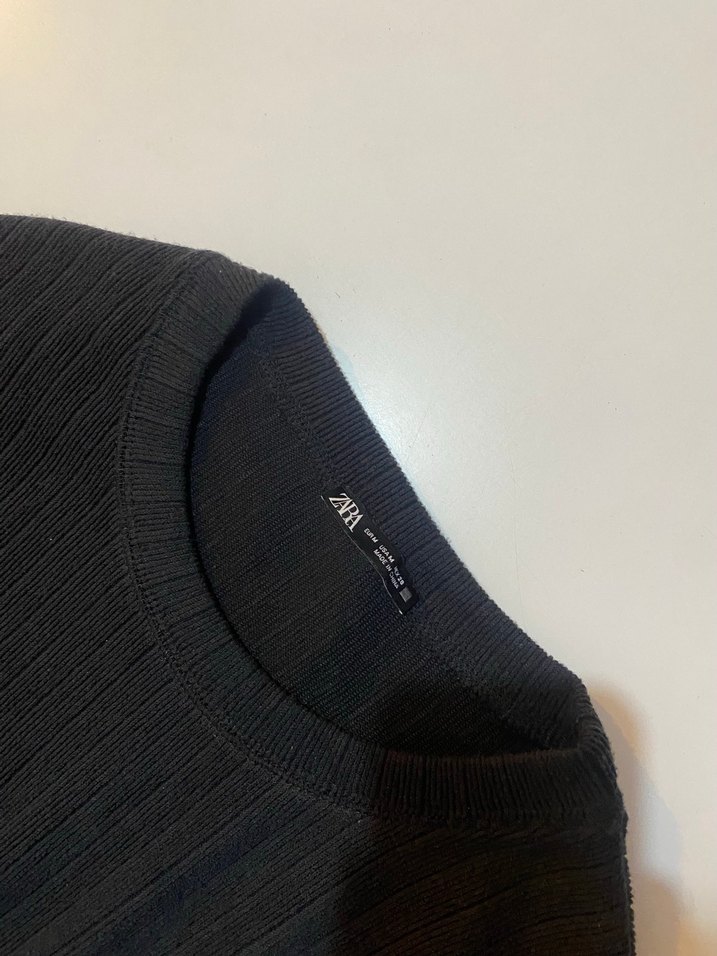 Zara antrasit bluz - Görsel 5