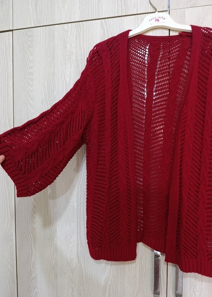 Kısa kol Hırka  - Görsel 2