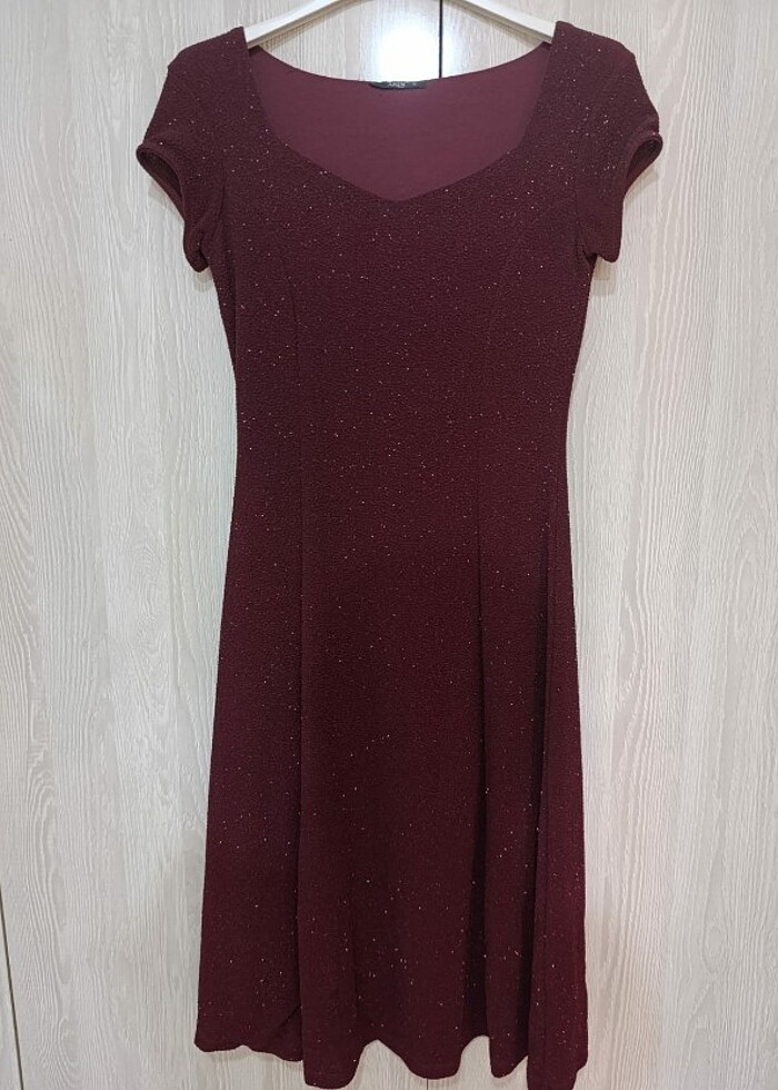 Midi boy elbise - Görsel 2