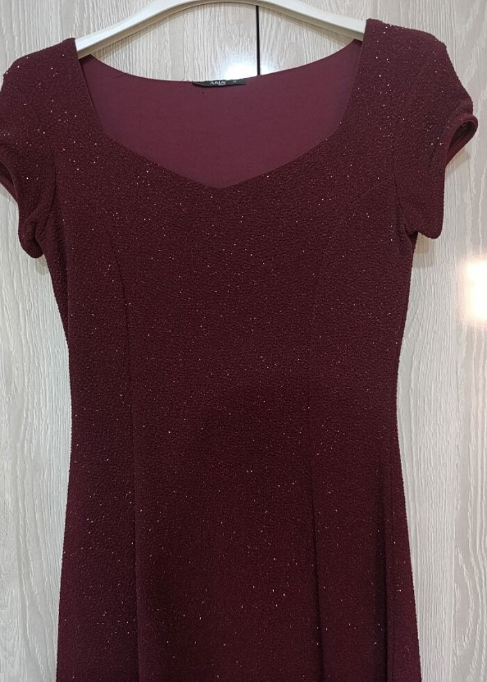 Midi boy elbise - Görsel 3