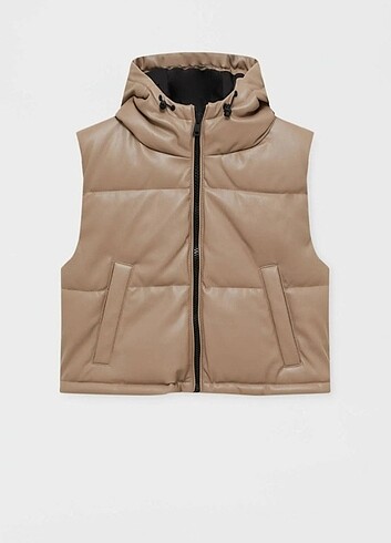 m Beden Pull and bear şişme yelek