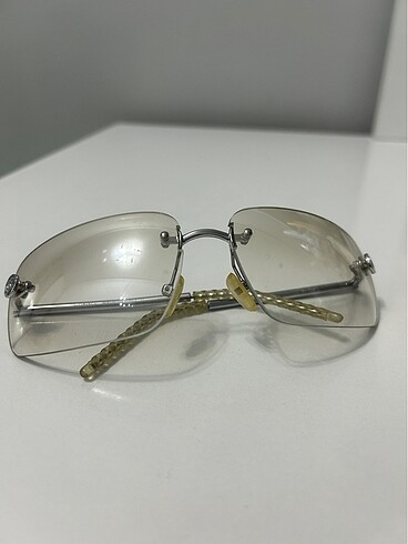  Beden Chanel şeffaf vintage güneş gözlüğü