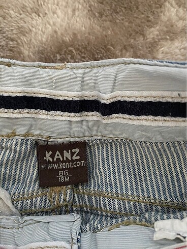 Kanz Kanz taşlanmış pantolon
