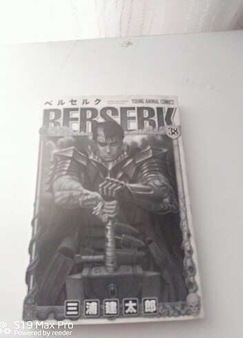  Beden Berserk manga 38.cilt