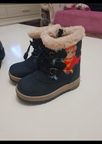 Kahverengi Yılan Desenli Kürklü Erkek Botu - Görsel 3