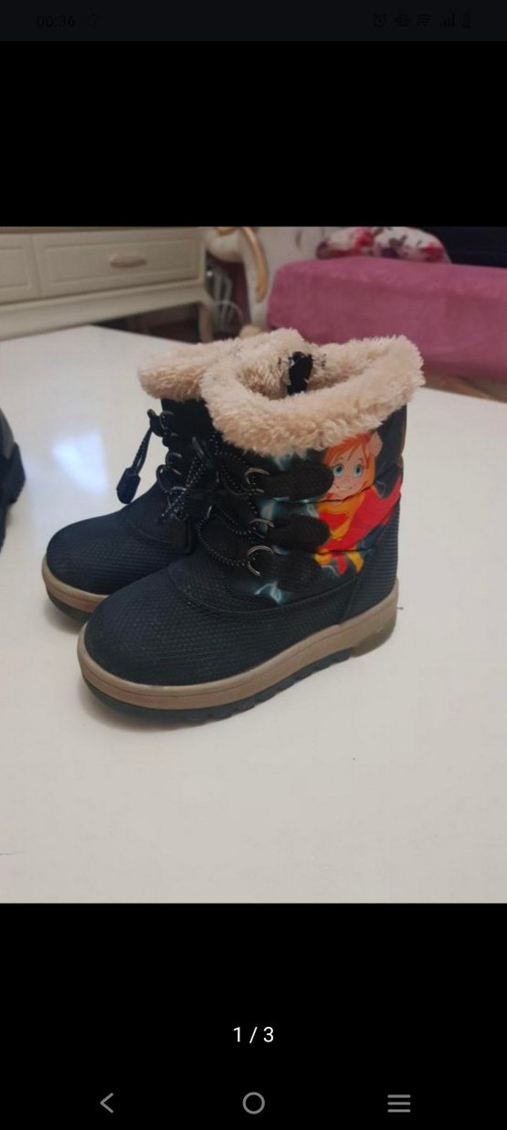 Kahverengi Yılan Desenli Kürklü Erkek Botu - Görsel 3