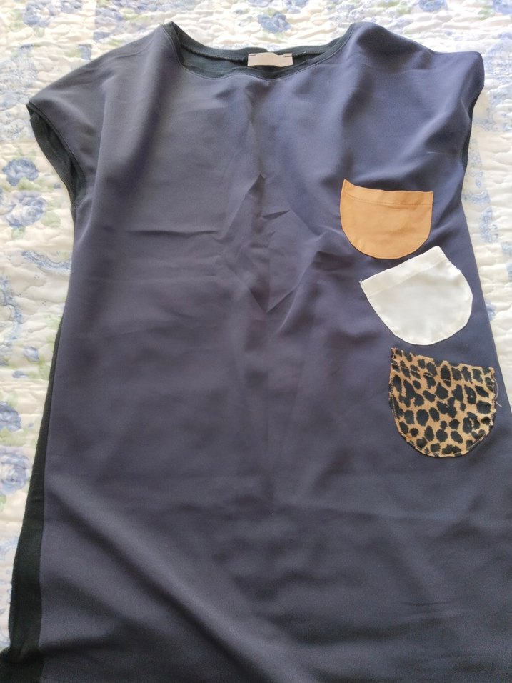 Desenli Mini Bohem Rahat Elbise - Görsel 3