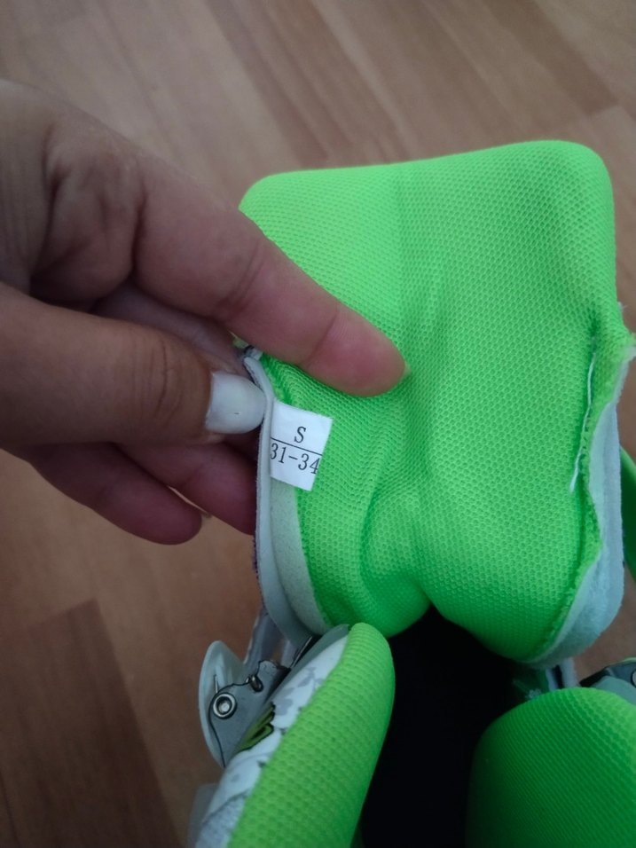 kız çocuk paten 31 34 numara - Görsel 4