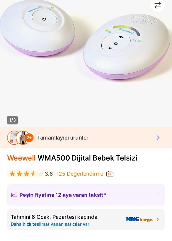 Weewell bebek telsizi - Görsel 2