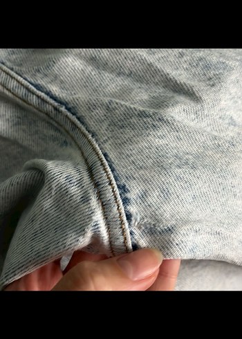 Zara Beyaz Batik Desenli Regular Fit Kadın Kot Pantolon