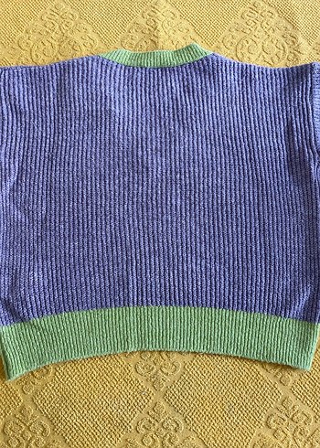 Zara lila kazak - Görsel 5