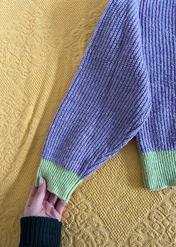 Zara lila kazak - Görsel 4