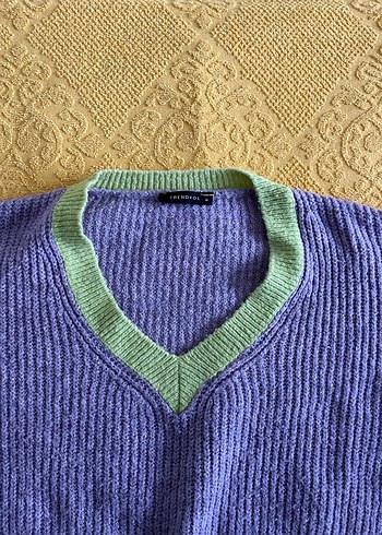 Zara lila kazak - Görsel 2