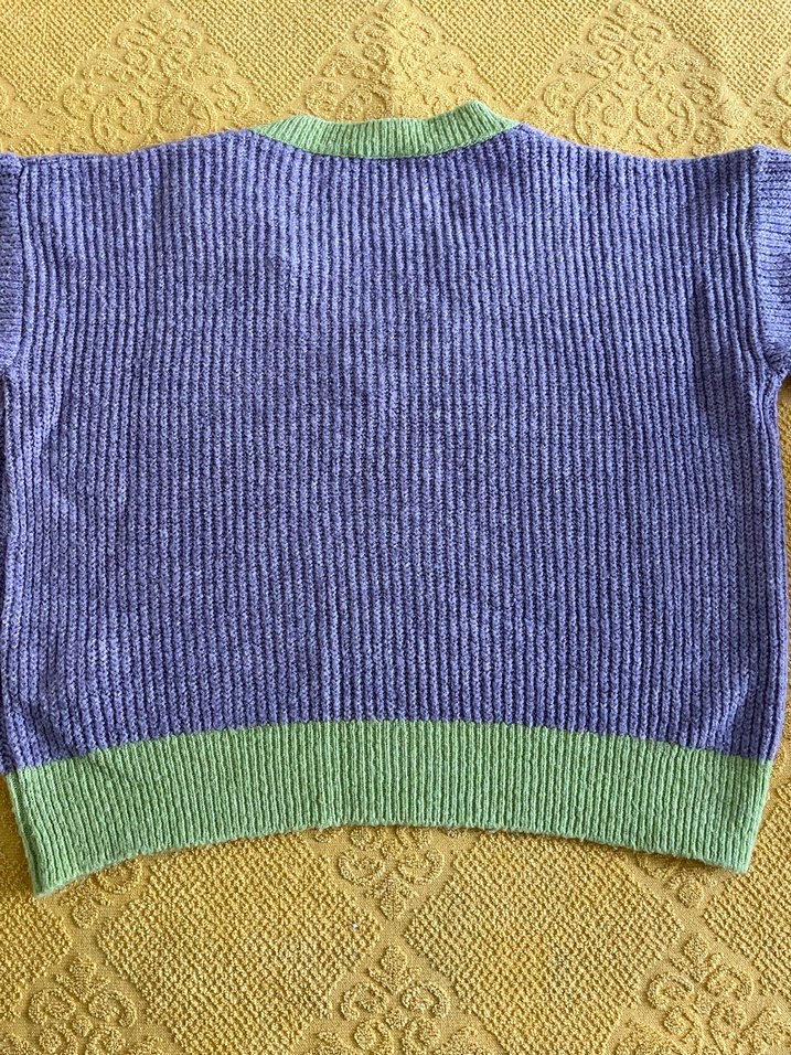 Zara lila kazak - Görsel 5