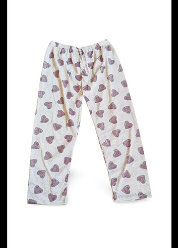 Desenli Penye Yumuşak Rahat Beli Lastikli Yazlık Tayt Pijama Pan