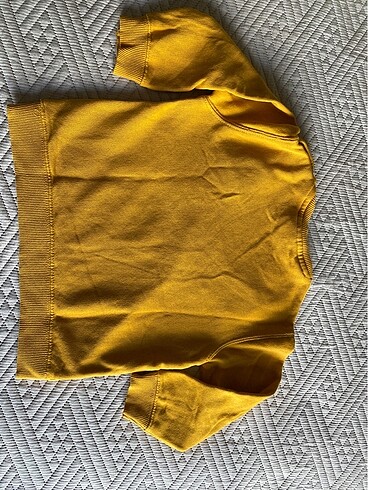 4 Yaş Beden Zara 3 yaş sweatshirt, hardal renkli