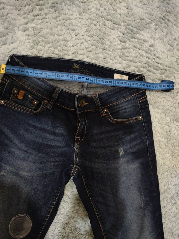 Kadın Jean Pantolon, Normal Boy, Regular Fit - Görsel 4