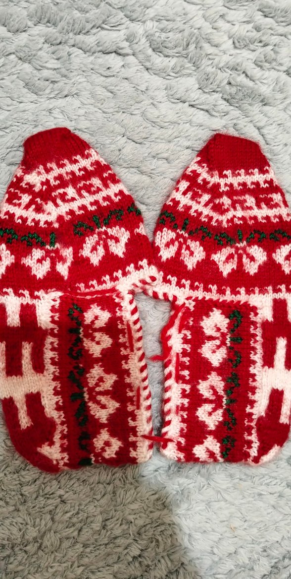 Renkli Nakışlı Örgü Kadın Ev Terliği - Görsel 4