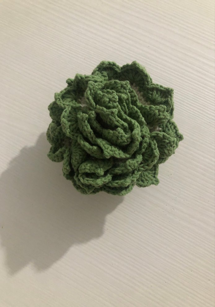 El Yapımı Bohem Örgü bardak altlığı - Görsel 2