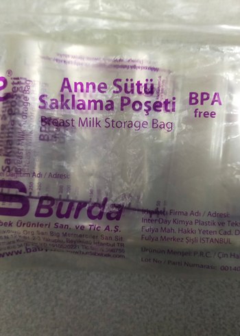 Wee Baby Anne Sütü Saklama Poşeti - Görsel 2