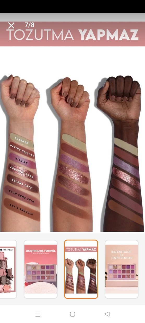 Mujgan Nude Far Paleti - Görsel 2