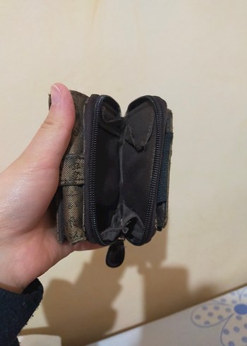 Kahverengi Baskılı Koz Çocuk Cüzdanı - Görsel 3