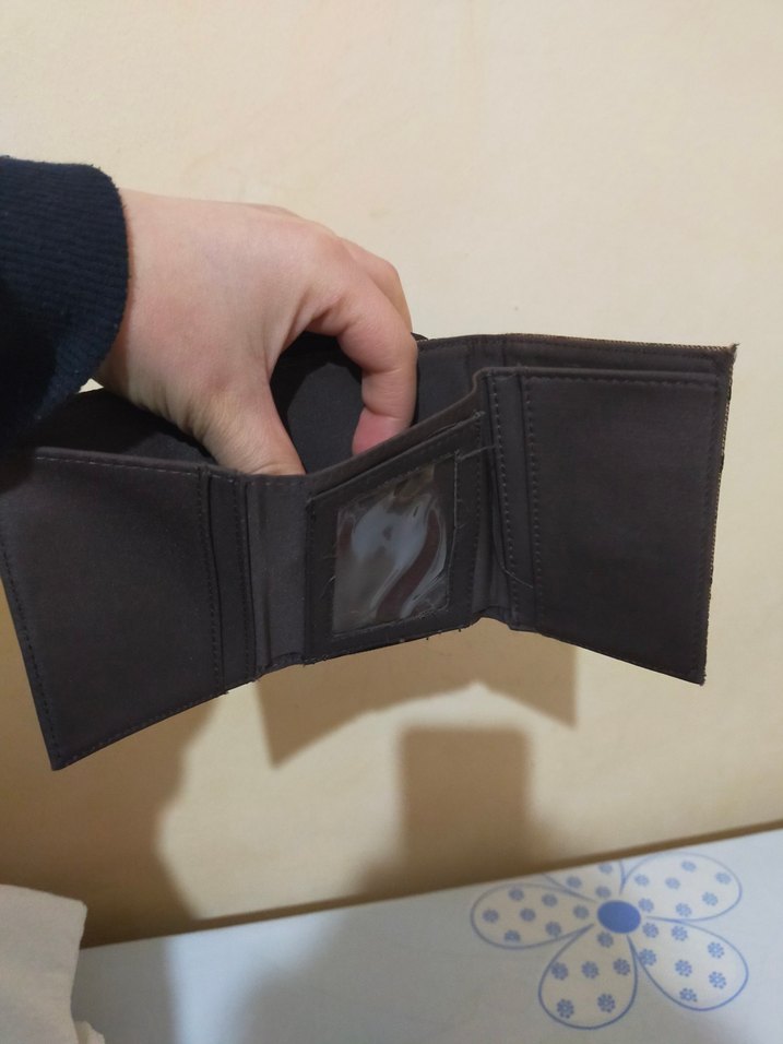 Kahverengi Baskılı Koz Çocuk Cüzdanı - Görsel 4