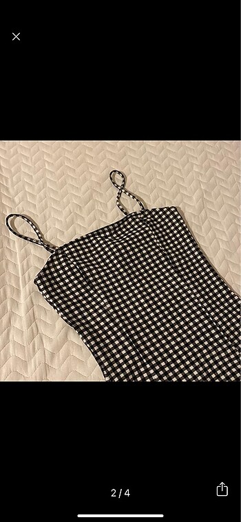 H&M Hm elbise dama desenli