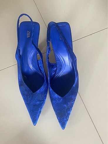 Gece Mavisi Stiletto Zara