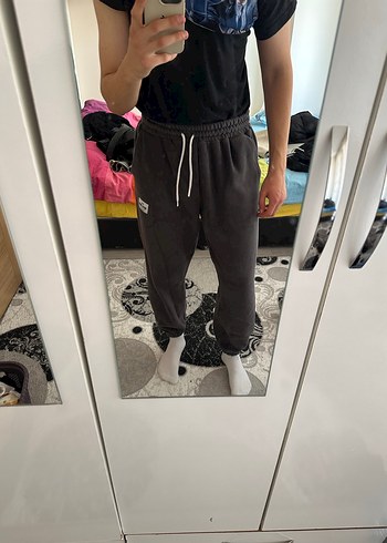 Polar Antrasit Oversize Eşofman Altı - Görsel 3