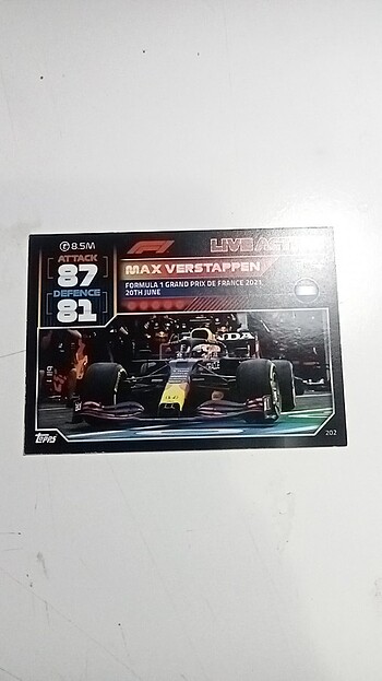 F1 kartı