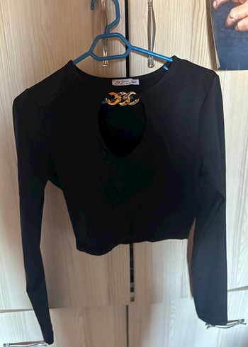 Altın Zincir Detaylı Kadın Body - Görsel 3