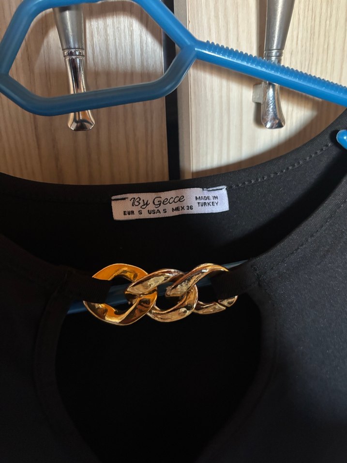 Altın Zincir Detaylı Kadın Body - Görsel 2