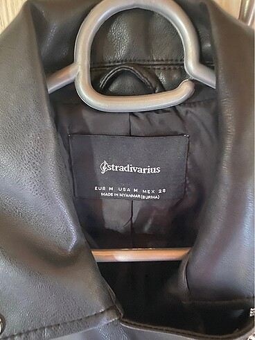 Stradivarius Deri ceket